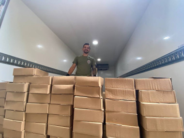 Благодійний фонд "Спільна справа" передав наступну партію харчових продуктів госпітальєрам