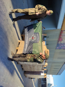 Next batch of food supplies was delivered to our paramedics on the front lines