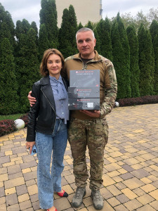 Добровольчому формуванню «СКІФ» було передано 3 монокуляри