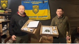 Наш фонд передав підрозділу «Барні» 10-ї ОГШБ “Едельвейс” важливе обладнання для роботи на передовій